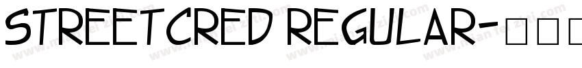 StreetCred Regular字体转换